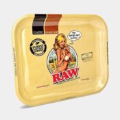 wholesale RAW - Bikini Large Metal Rolling Tray