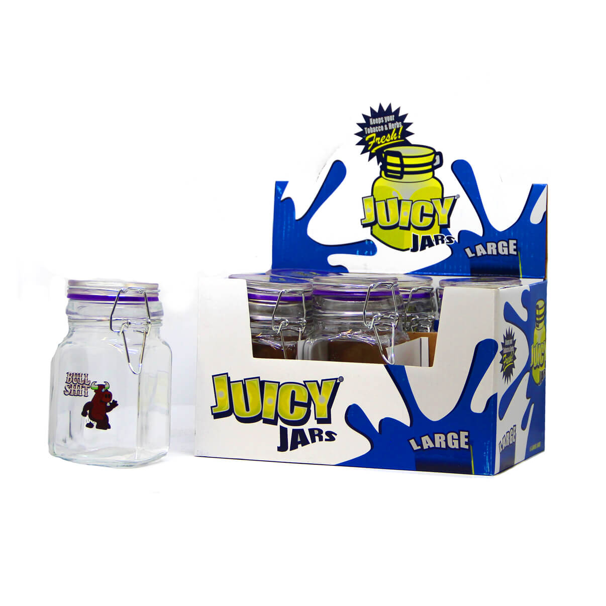 67543578956756.jpg wholesale Juicy Jay Tobacco and Herbs Glass Jars Large