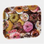 RAW - Donut Large Metal Rolling Tray RAW - Donut Large Metal Rolling Tray