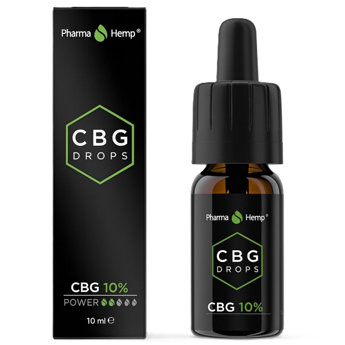 Untitled design - 68 Pharma Hemp CBG Drops MCT Oil 10% (10ml) - Image 1