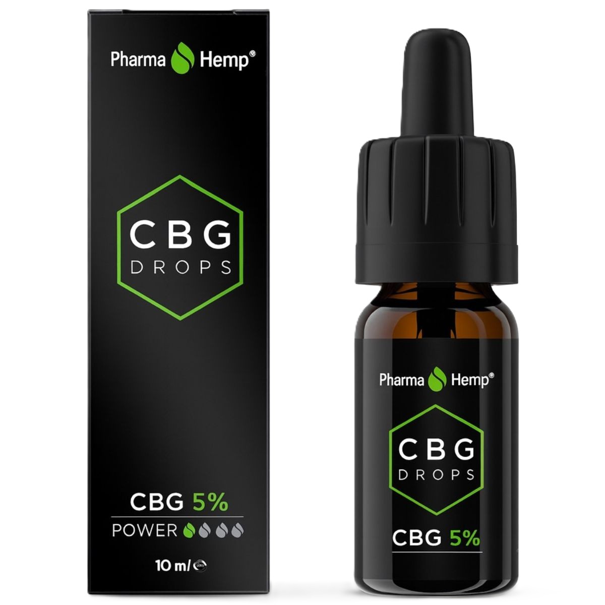 Untitled design - 70 Pharma Hemp CBG Drops MCT Oil 5% (10ml) - Image 1