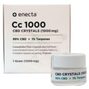 Enecta CC1000 1000mg CBD Crystals(1g)