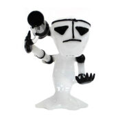 White Bazooka Alien Glass Bong 15cm - Image 2
