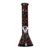 Mexican Skulls Glass Bong 26cm - Image 2