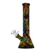 wholesale Pop Art Glass Bong 26cm