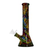 Pop Art Glass Bong 26cm - Image 3