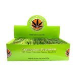 Cannadom Cannabis Condoms Marijuana Flavored (100pcs/pack) wholesale Cannabis Condoms Marijuana Flavoured