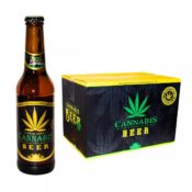 Cannabis Flavoured Beer 4.5% Gold Leaf 330ml (54boxes/1.296beers) - Image 2