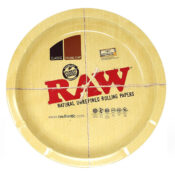 RAW Metal Round Rolling Tray 31cm - Image 2
