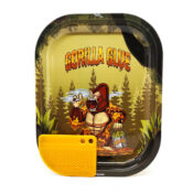 Best Buds Gorilla Glue Small Metal Rolling Tray with Magnetic Grinder Card - Image 2