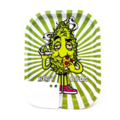 Best Buds Vassoio per rollare Pizza Mini con Grinder Card Magnetica - Image 2
