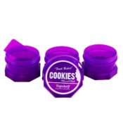 Cookies 3 Parts Purple Stacked Regular Storage Jar - Image 2