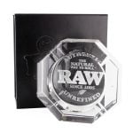 RAW Lead Free Crystal Glass Ashtray + Giftbox wholesale RAW Lead Free Crystal Glass Ashtray + Giftbox