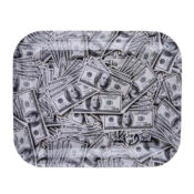 wholesale Skunk Brand Dollar Bills Metal Rolling Tray