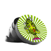 wholesale Metal Grinder Best Buds Pizza 4 Parts - 50mm