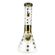 Weed Vuitton Classy Glass Bong Gold 32cm - Image 2