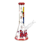 Cartoon Girl Handcrafted Glass Bong 25cm - Image 3