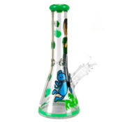 Cartoon Guy Handcrafted Glass Bong 25cm - Image 3