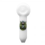 White Glass Pipe 12cm Cartoons 5 wholesale White Glass Pipe 12cm Cartoons 5