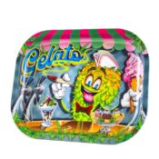 wholesale Gelato Metal Rolling Tray Small
