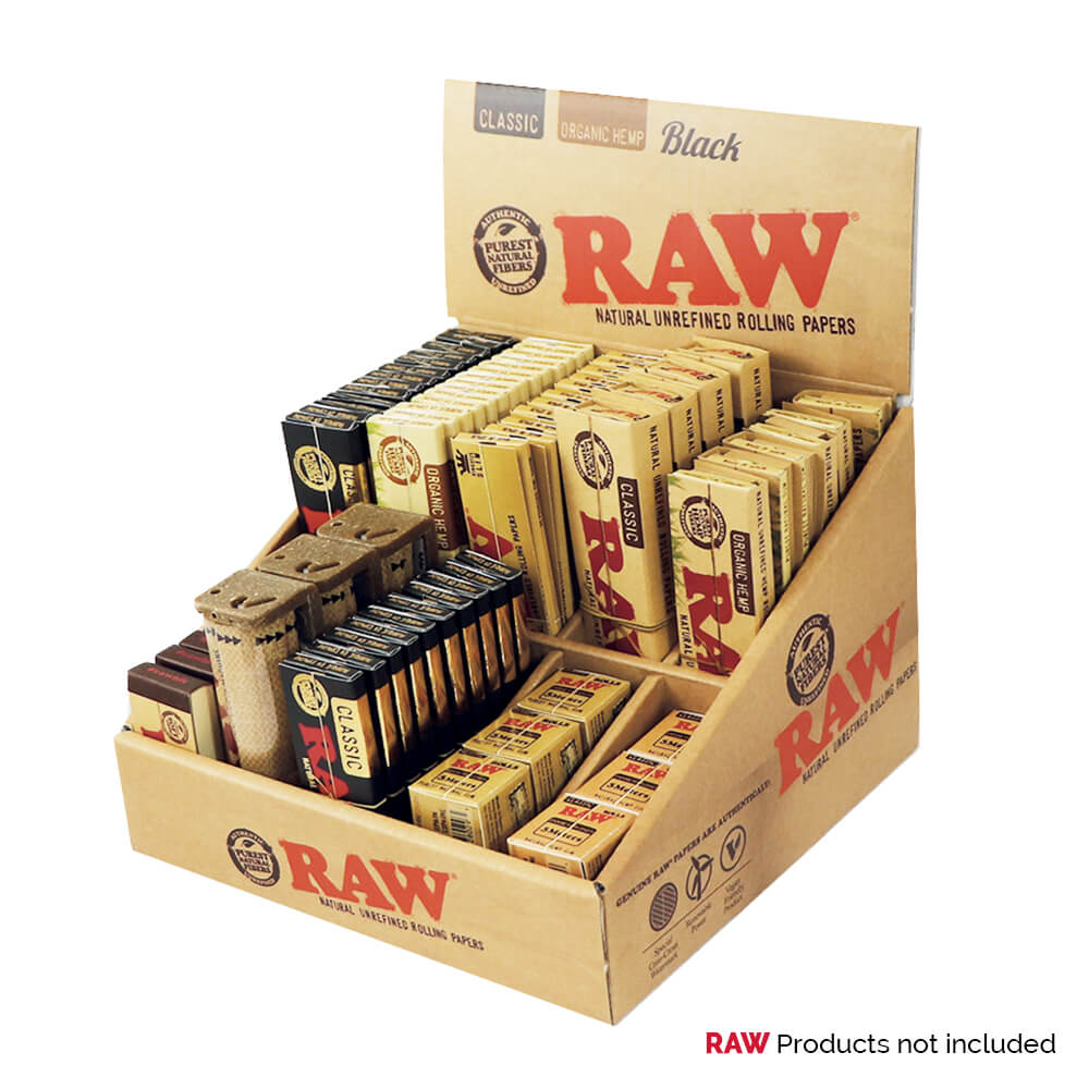 wholesale-raw-display-small-2 wholesale RAW Counter Carton Display Small