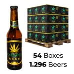 wholesale Cannabis Flavoured Beer 4.5% Gold Leaf