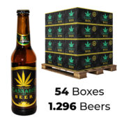 wholesale Cannabis Flavoured Beer 4.5% Gold Leaf