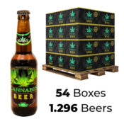 wholesale Cannabis Flavoured Beer 4.5% Green Leaf