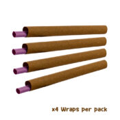 Hemparillo Hemp Wraps Bubblegum x4 Blunts (15packs/display) - Image 3