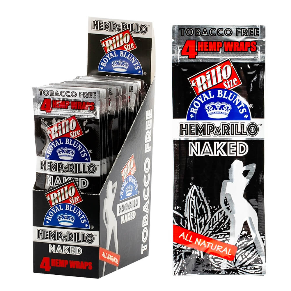 wholesale-hemparillo-naked Wholesale Hemparillo Hemp Wraps Naked x4 Blunts