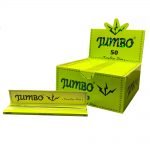 Jumbo King Size Slim Green Rolling Papers (50pcs/display) wholesale Jumbo King Size Slim Green Rolling Papers