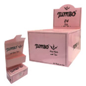holesale Jumbo Pink Roll Rolling Papers + Tips