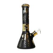 Black Bee Hexagon Triple Thick Glass Bong 32cm - Image 3
