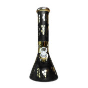 Black Bee Hexagon Triple Thick Glass Bong 32cm - Image 2