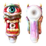 Creepy Oculist Glass Pipe Monster Edition 14cm Wholesale Creepy Oculist Glass Pipe Monster Edition