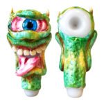 Deviated Lizard Glass Pipe Monster Edition 15cm Wholesale Deviated Lizard Glass Pipe Monster Edition