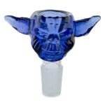 Dark Lord Blue Glass Bong Bowl 18mm wholesale Alien Blue Glass Bong Bowl