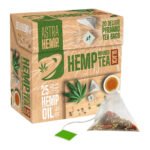wholesale Astra Hemp Cannabis Black pyramid Tea