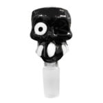 Medievil Skull Black Bong Glass Bowl 18mm wholesale Medievil Skull Black Bong Glass Bowl 14mm