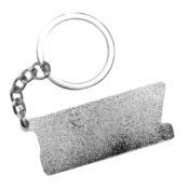 RAW Metal Keyring Keychain Silver (10pcs/pack) - Image 2