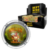 wholesale Best Buds Small Glass Ashtrays Gorilla Glue