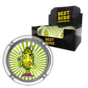 wholesale Best Buds Small Glass Ashtrays Pizza
