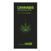 HaZe Dark Chocolate with Hemp Seeds 80g (15pcs/display) - Image 2