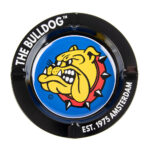 The Bulldog Original Black Metal Ashtray wholesale the bulldog ashtray black