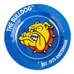 wholesale the bulldog ashtray blue