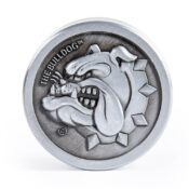 The Bulldog Original Silver Metal Grinder 3 Parts - 40mm (12pcs/display) - Image 2