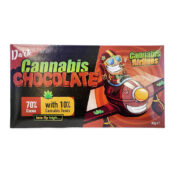 Cannabis Airlines Dark Chocolate with Cannabis Seeds (20x80g) - Image 2