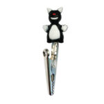 Metal Silicone Joint Clipper Black Buddy (12pcs/bag) wholesale metal silicone joint clipper black buddy