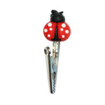 Metal Silicone Joint Clipper Ladybug (12pcs/bag) wholesale Metal Silicone Joint Clipper Ladybug