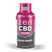Zen CBD Mixed Berry 70mg CBD Drink 60ml (10pcs/display) - Image 2
